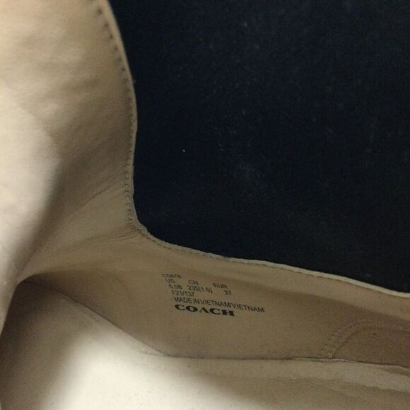 Coach Womens Joey Bootie Faded Peach Boots Shoes Size 6.5B - Picture 15 of 16